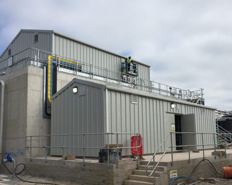 Steel Plant Room Buildings – Hanson Industrial Steel Buildings
